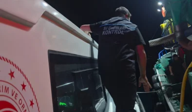 Bursa’da 8 ton kaçak midyeye el konuldu