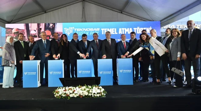 Bursa’yı dünyaya bağlayacak dev yatırım… TEKNOSAB Lojistik Parkı’nın temeli atıldı