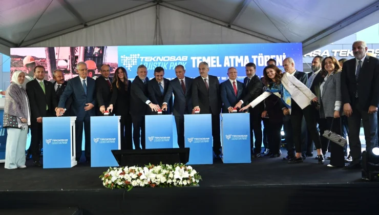 Bursa’yı dünyaya bağlayacak dev yatırım… TEKNOSAB Lojistik Parkı’nın temeli atıldı