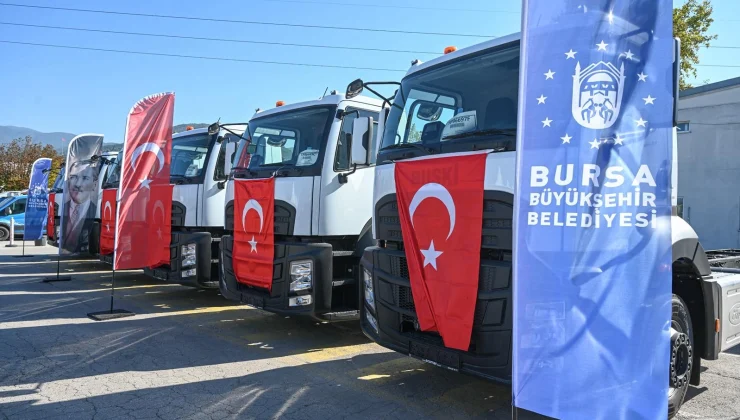 BUSKİ’ye 156 milyon TL’lik yeni filo