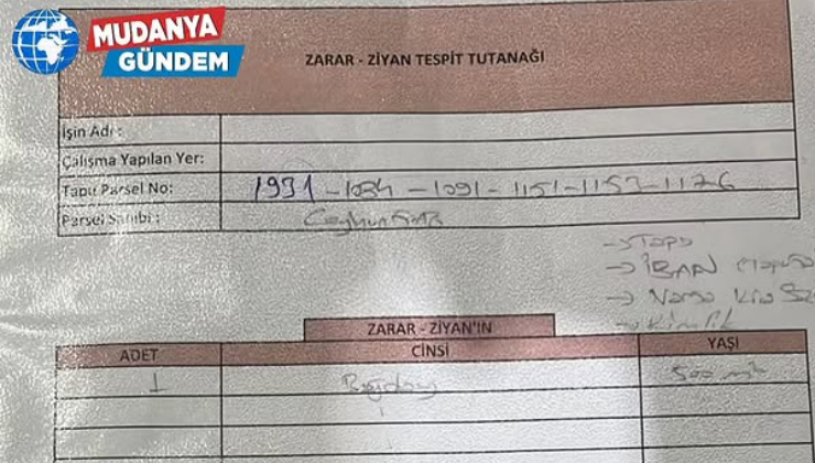 Hançerli köylülerinin zarar mücadelesinde uzlaşma sağlandı