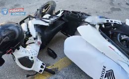 Mudanya’da otomobil ile motosiklet çarpıştı