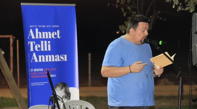 Usta şair Ahmet Telli Nilüfer’de şiirleriyle anıldı