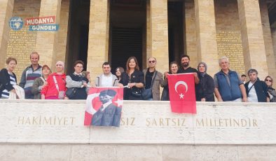 Mudanyalı özel gereksinimli bireylerden Anıtkabir’e ziyaret