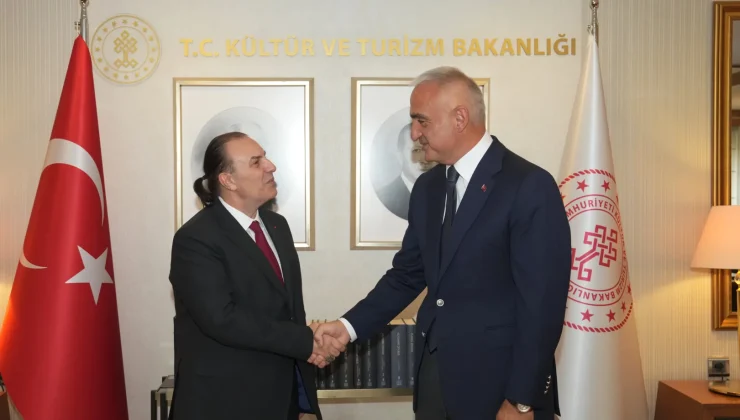 Bakan Ersoy, Can Atilla’yı ağırladı