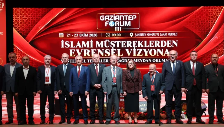 Gaziantep’ten dünyaya ortak gelecek çağrısı