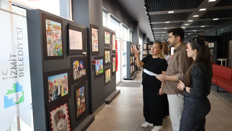 İzmit Belediyesi’nin Cumhuriyet temalı resim yarışması sonuçlandı