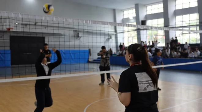 Sakarya’da geleceğin voleybolcuları yetenek keşfinde